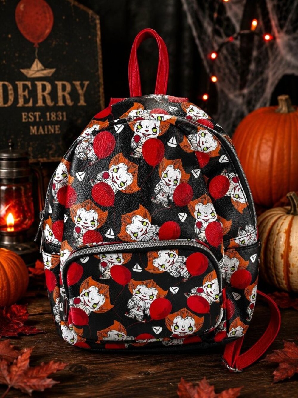 Funko POP Pennywise IT Mini Backpack You'll Float Too Halloween Horror